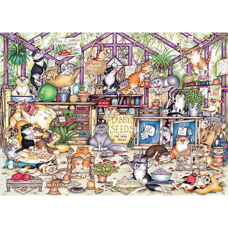 Gerty's Garden Retreat By Linda Jane Smith 1000pc Puzzle