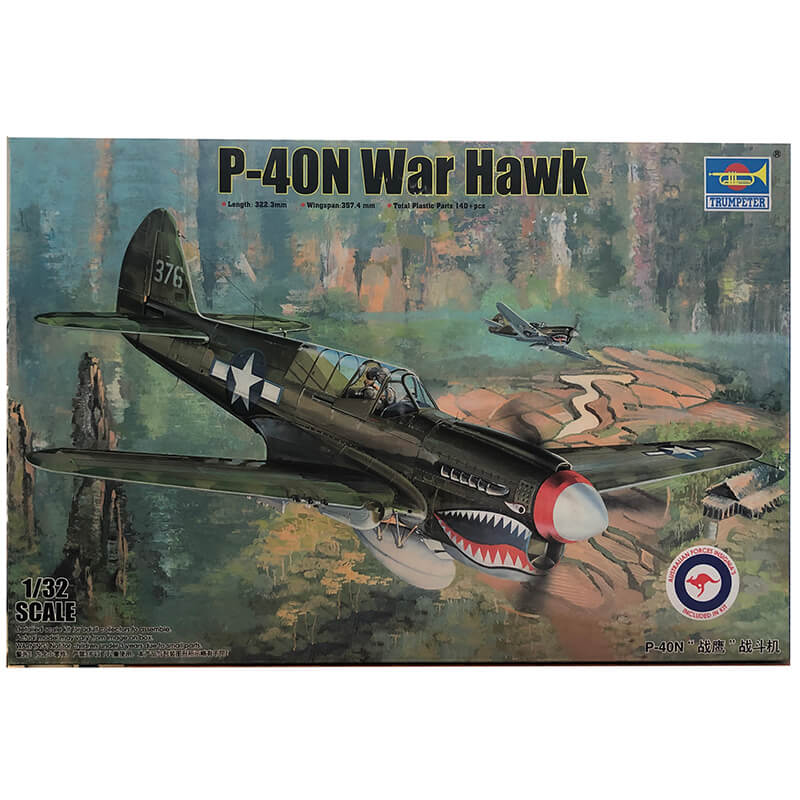 Trumpeter 1/32 P-40N War Hawk Kit