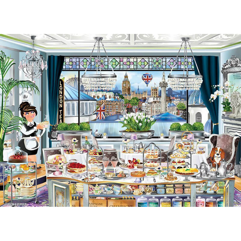 Wanderlust London Tea Party 1008pcs Puzzle