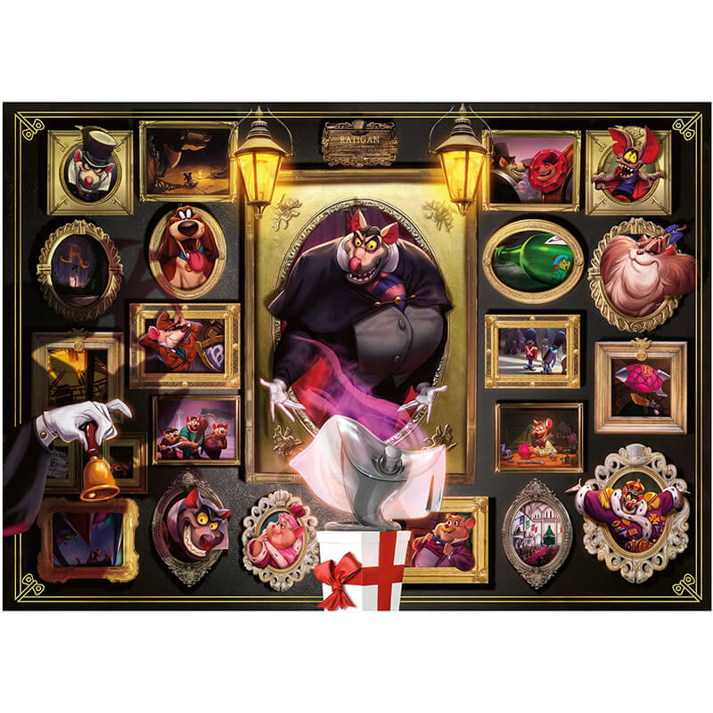 Disney Villainous Ratigan 1000pcs Puzzle