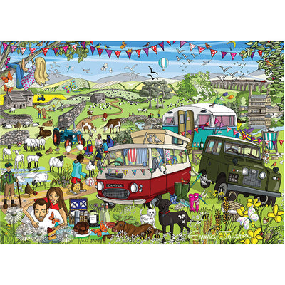 Somewhere in Yorkshire By Emma Joustra 1000pcs Puzzle