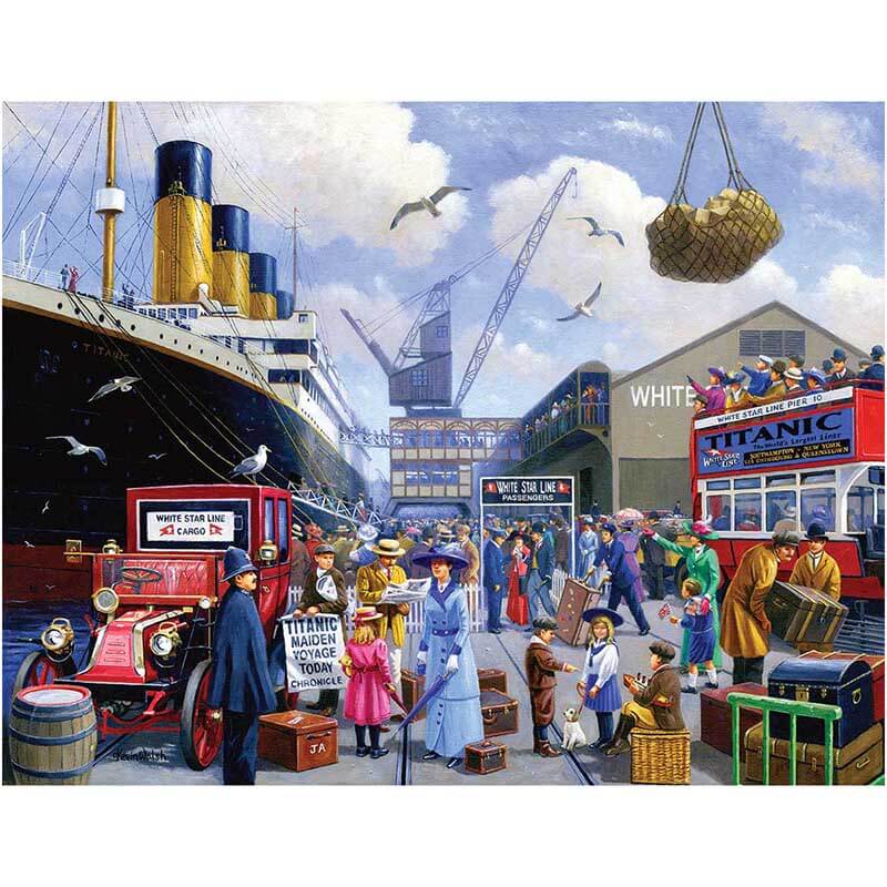 The Titanic by Kevin Walsh 1000pc Puzzle