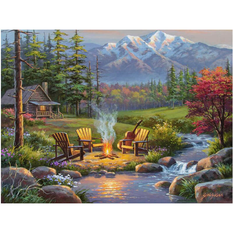 Riverside Livingroom 750pcs Puzzle