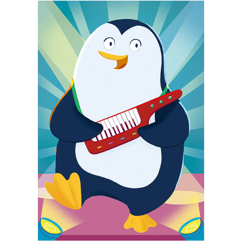 Animal Rock! 3x24pcs Puzzle