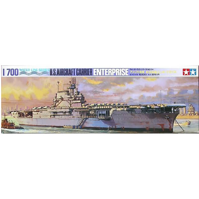 Tamiya 1/700 U.S. Aircraft Carrier Enterprise Kit