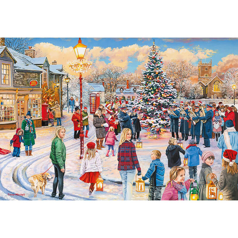 Village Celebrations By Trevor Mitchell 4x500pc Puzzle
