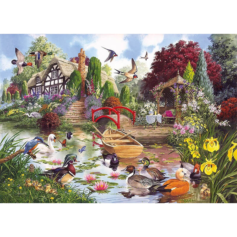 Flora & Fauna By John Francis 4x500pc Puzzle