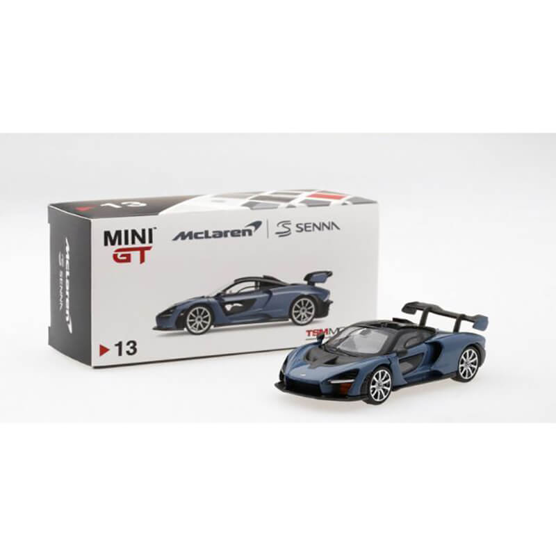 TSM Model 1/64 McLaren Senna Victory Gray - RHD