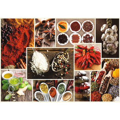 Spices Collage 1000pc Puzzle