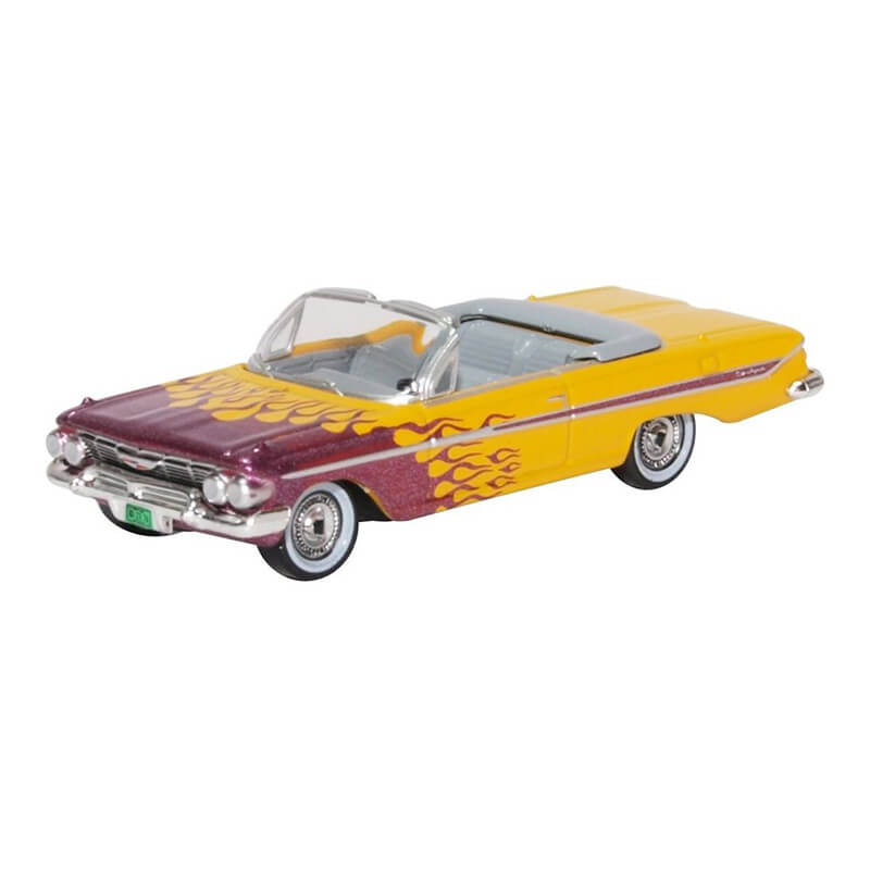 Oxford 1/87 Chevrolet Impala Convertible 1961 (Hot Rod)
