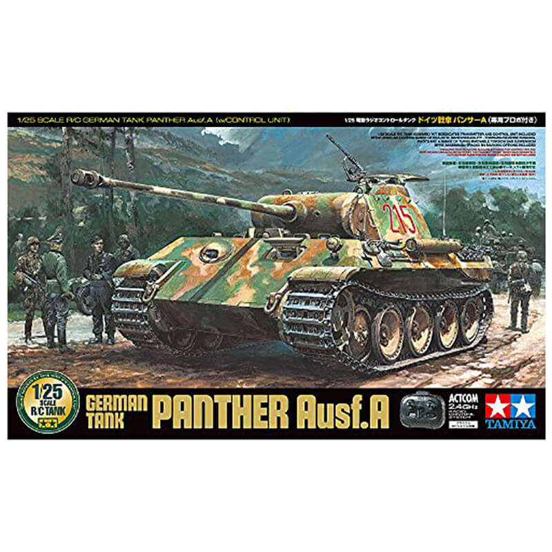ホビーラジコン Tamiya 1/25 German Panther Ausf.F タミヤ 1/25 戦車シリーズ ドイツ戦車 パンサーA | タミヤ