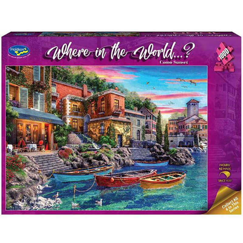 Como Sunset 1000pc Puzzle