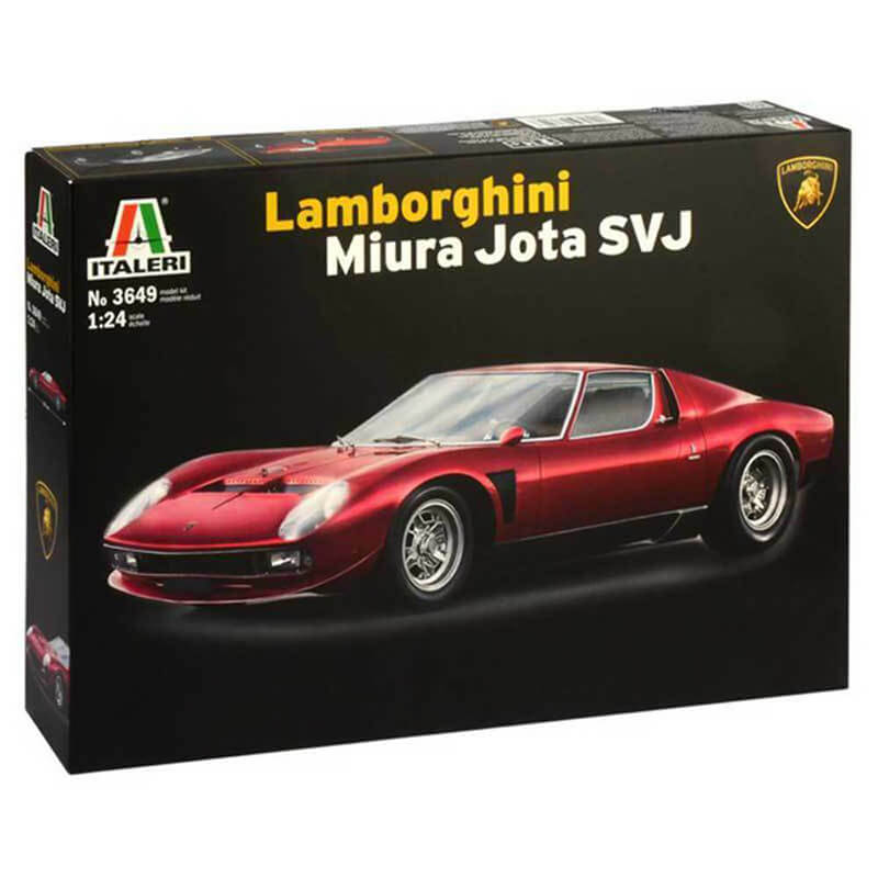 Italeri 1/24 Lamborghini Miura Jota SVJ Kit