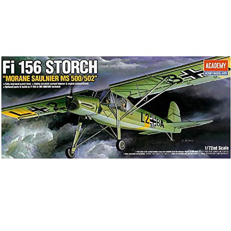 Academy 1/72 Fi 156 Storch "Morane Saulnier MS 500/502" Kit