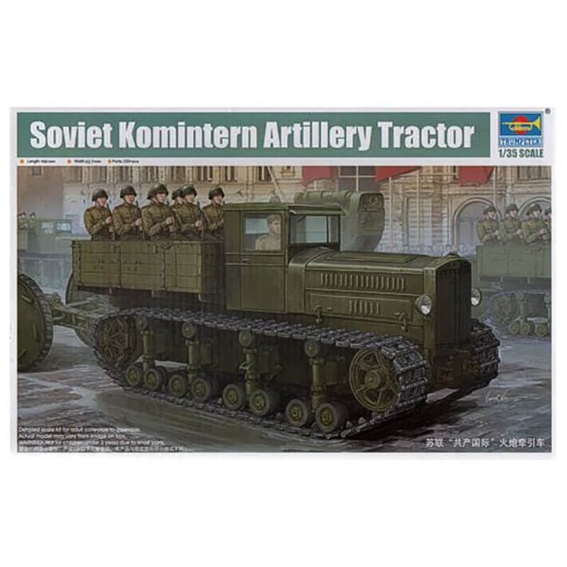 Trumpeter 1/35 Soviet Komintern Artillery Tractor Kit