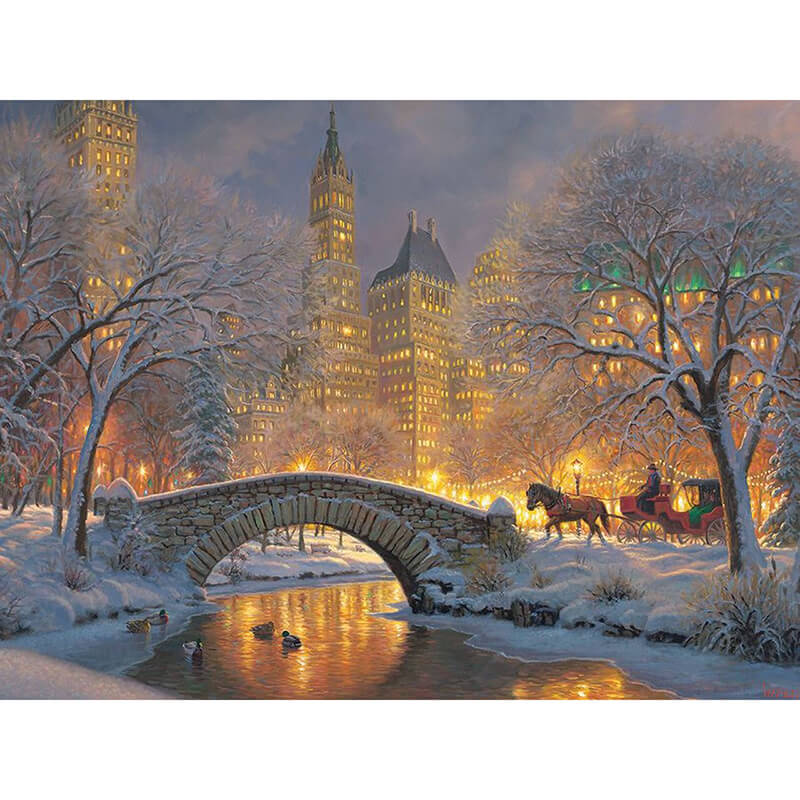 Winter In The Park 500pc Puzzle