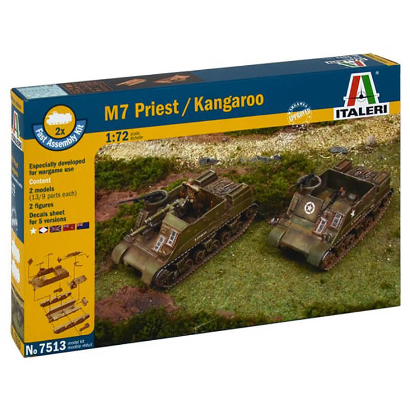 Italeri 1/72 M7 Priest / Kangaroo Kit