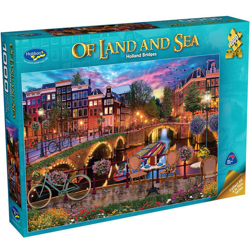 Holland Bridges by David MacLean 1000pcs Puzzle
