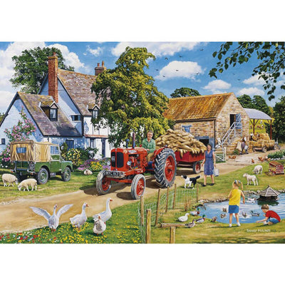 The Farmer's Round By Trevor Mitchell 4x500pc Puzzle