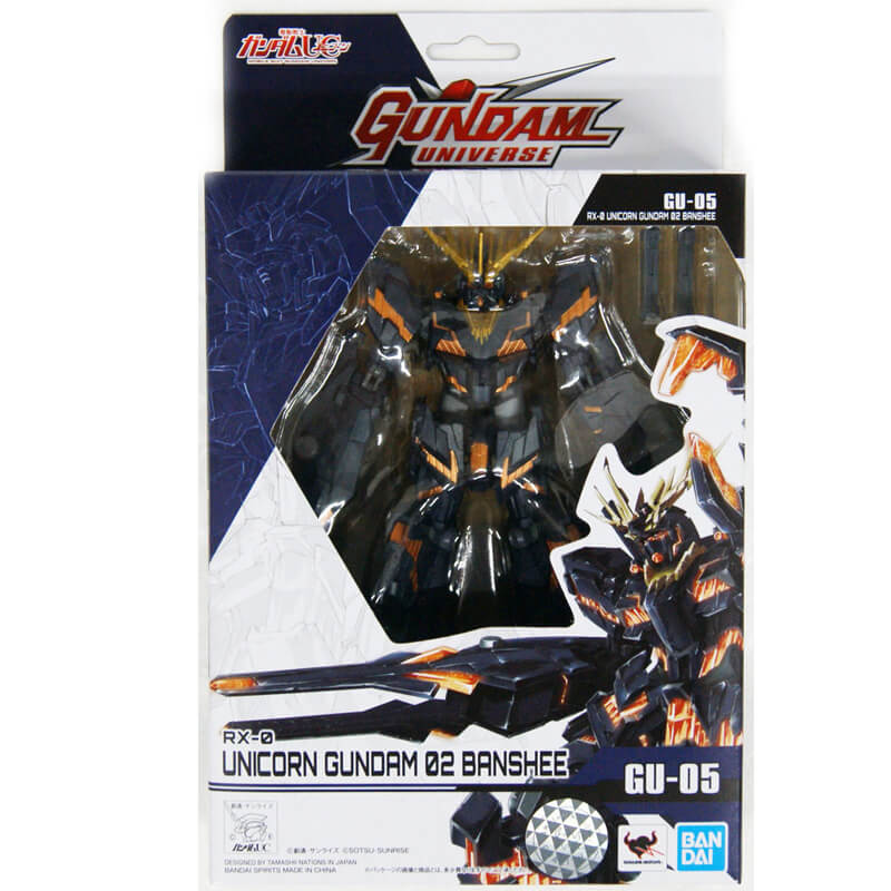Bandai Gundam Universe RX-0 Unicorn Gundam 02 Banshee Figure