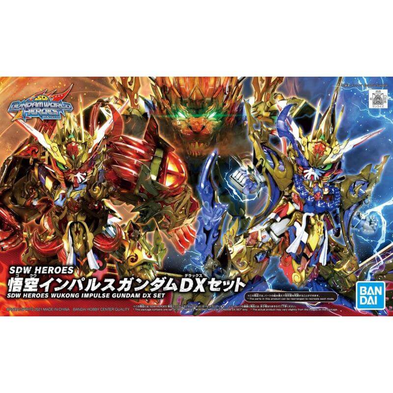 Bandai SDW Heroes Wukong Impulse Gundam DX Set Kit