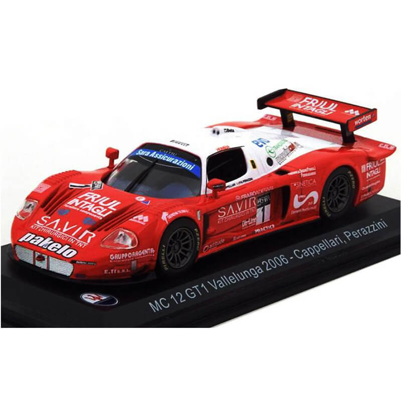 MAG 1/43 Maserati MC 12 GT1 Vallelunga 2006 - Cappellari, Perazzini