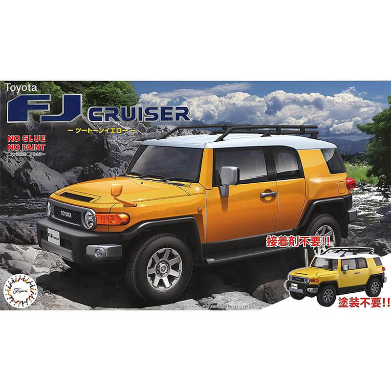 Fujimi 1/24 Toyota FJ Cruiser (Two-Tone Yellow) Kit