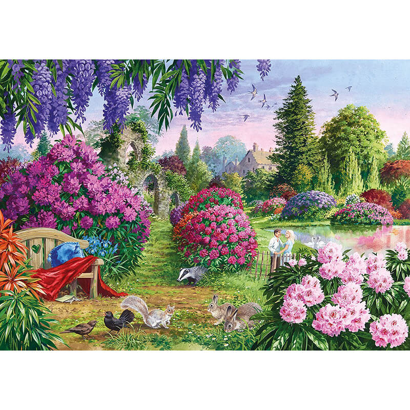 Flora & Fauna By John Francis 4x500pc Puzzle