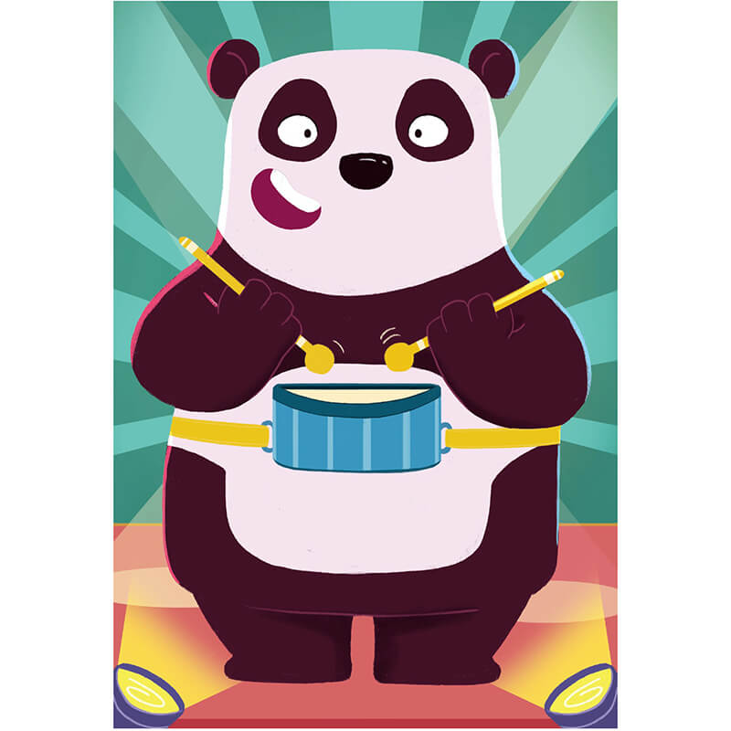 Animal Rock! 3x24pcs Puzzle