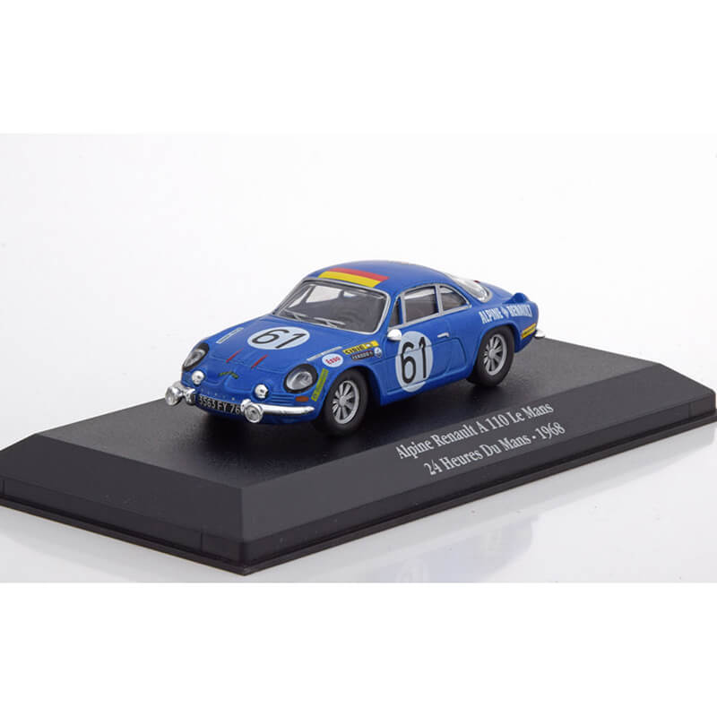 Atlas 1/43 Alpine Renault A110 Le Mans 24 Heures Du Mans, 1968