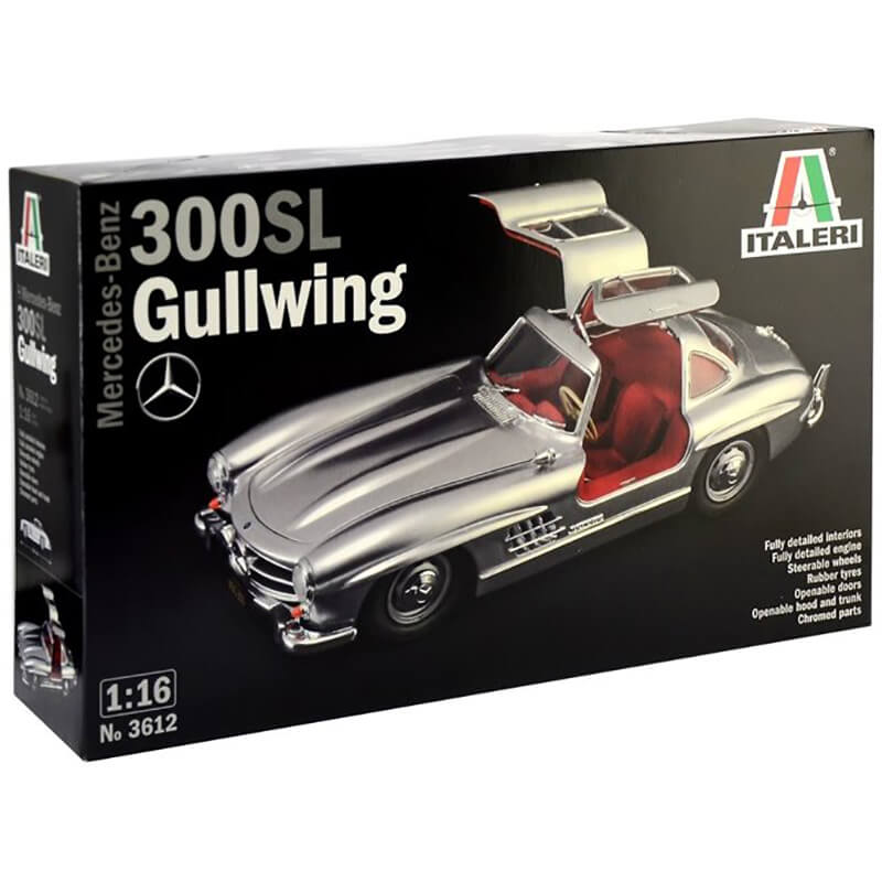 Italeri 1/16 Mercedes-Benz 300SL Gullwing Kit