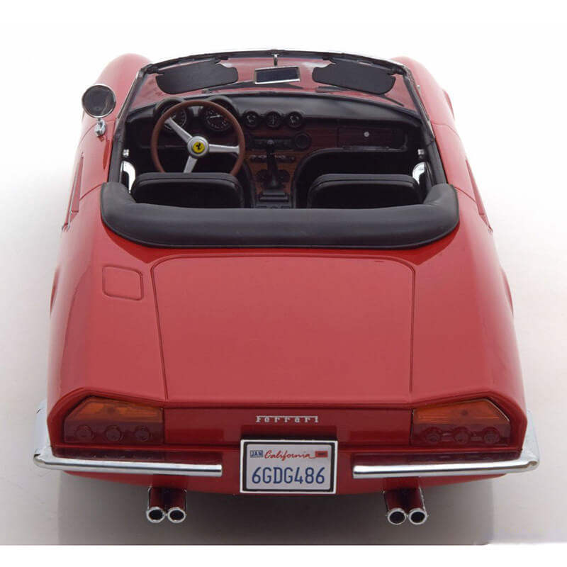 KK-Scale 1/18 Ferrari 365 California Spyder (Red) (1966)
