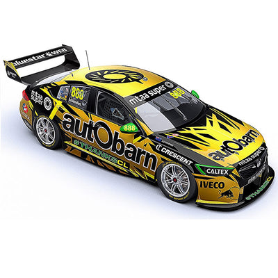 Classic Carlectables 1/18 Craig Lowndes' Final Race Autobarn Lowndes Racing Holden ZB Commodore