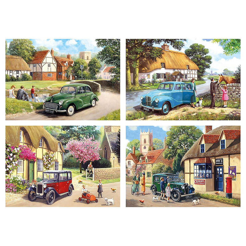 Out & About By Kevin Walsh 4x500pc Puzzle