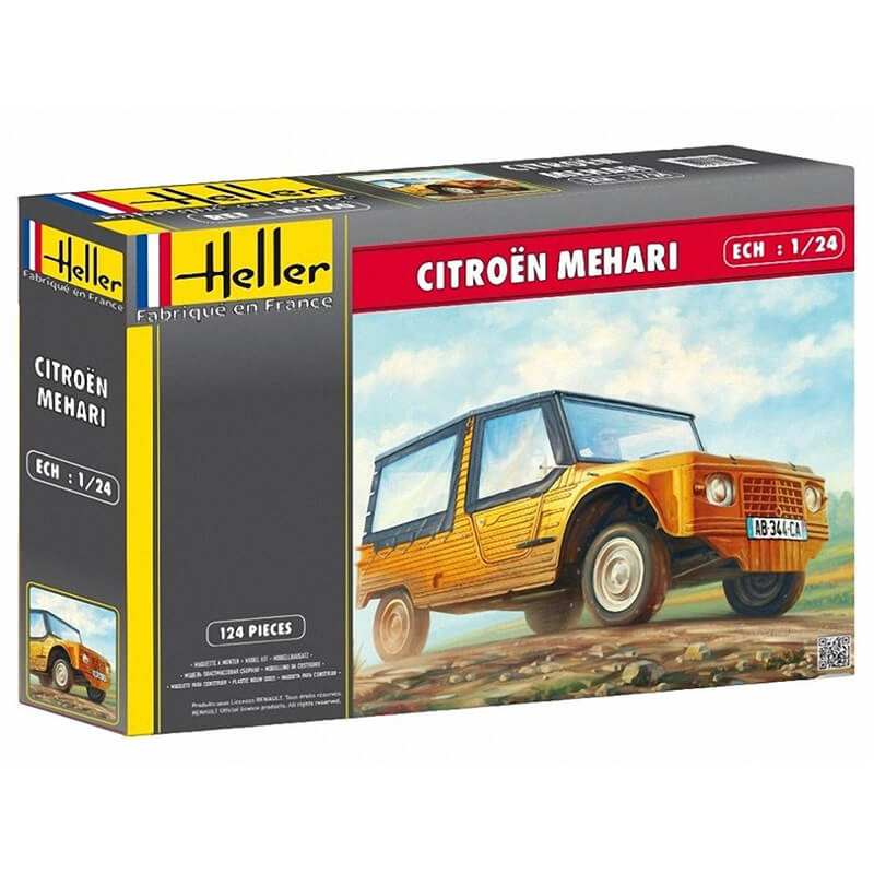 Heller 1/24 Citroen Mehari Kit