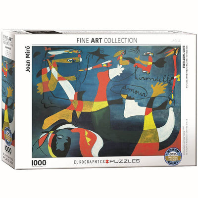 Swallow, Love by Joan Miro 1000pc Puzzle