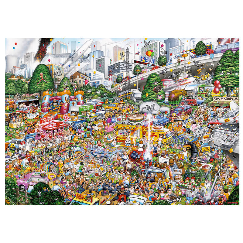 I Love Car Boot Sales By Mike Jupp 1000pc Puzzle