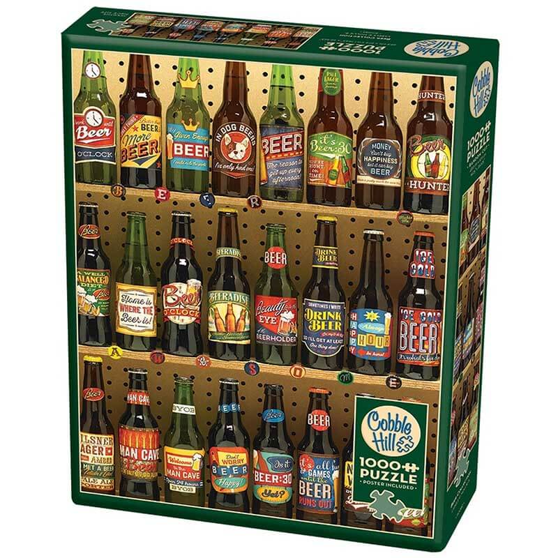 Beer Collection 1000pc Puzzle