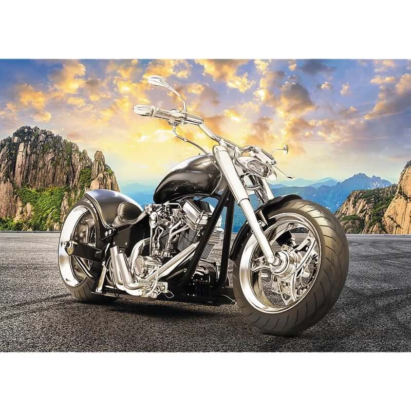 Black Motorcycle 500pc Puzzle