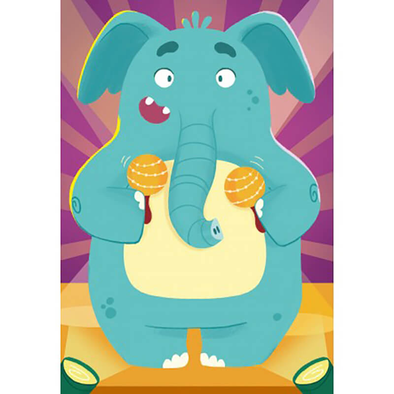 Animal Rock! 3x24pcs Puzzle