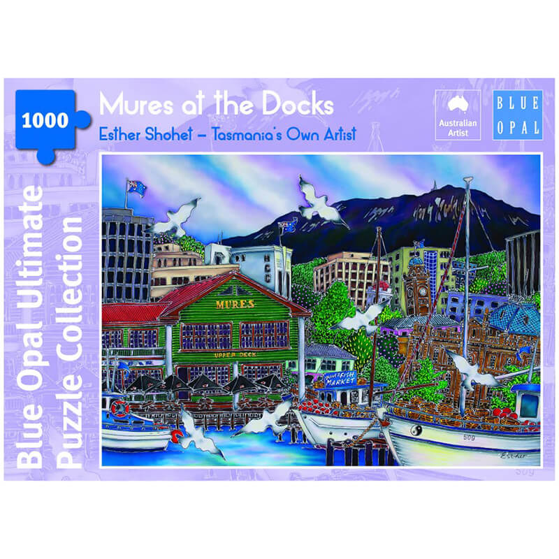 Mures at the Docks By Esther Shohet 1000pcs Puzzle