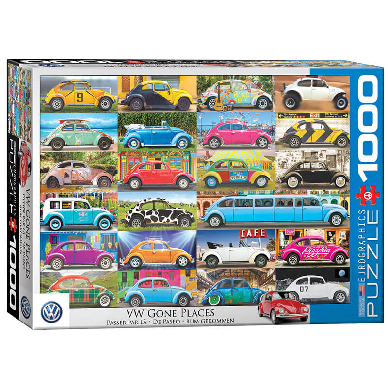 VW Gone Places 1000pc Puzzle