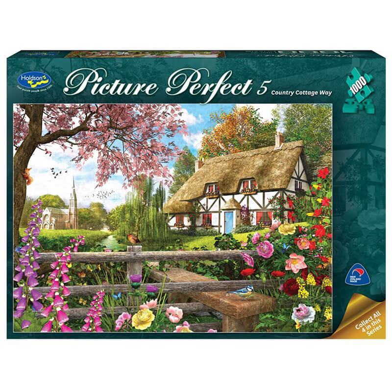 Country Cottage Way by Dominic Davison 1000pcs Puzzle