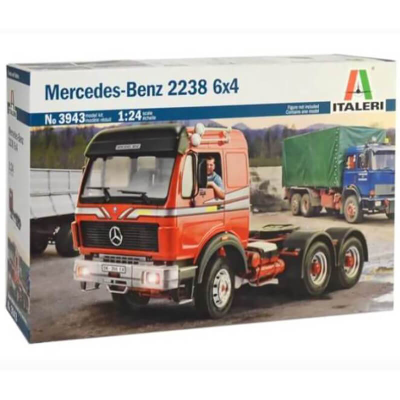 Italeri 1/24 Mercedes-Benz 2238 6x4 Kit
