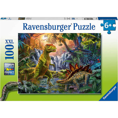 Dinosaur Oasis 100pcs Puzzle