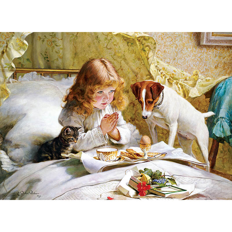 Suspense By Charles Burton Barber 1000pc Puzzle