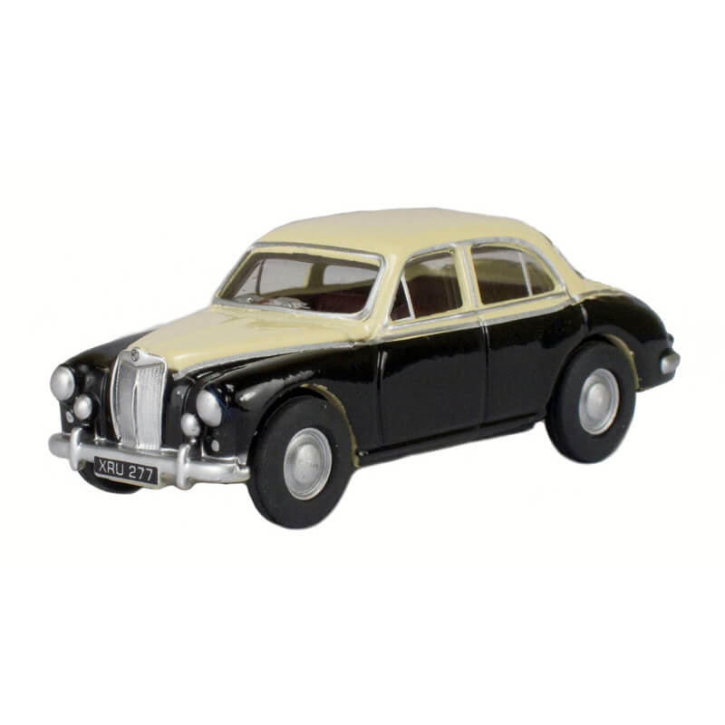 Oxford 1/76 MGZB (Ivory/Black)