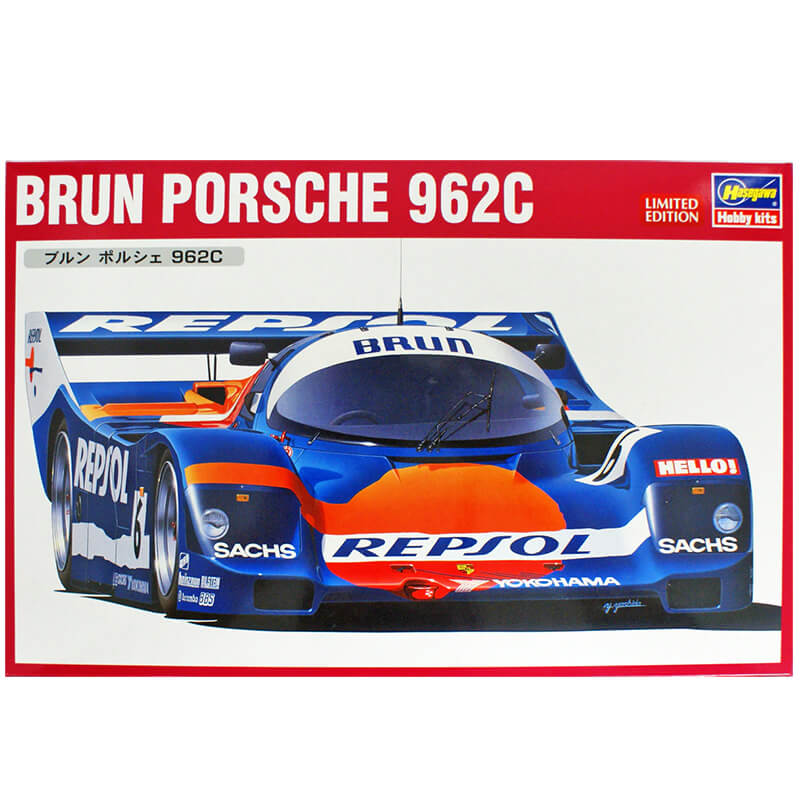 Hasegawa 1/24 Brun Porsche 962C Kit