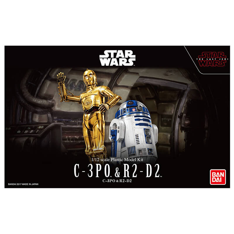 Bandai 1/12 Star Wars C-3PO & R2-D2 Kit