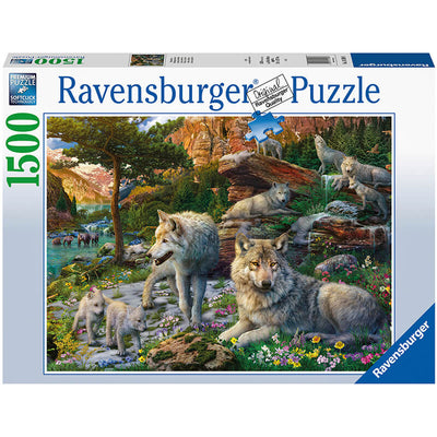 Wolves in Spring 1500pcs Puzzle
